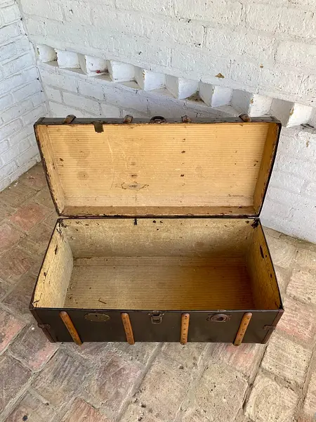 Baúl De Barco Morifz Madler - Alemania 1920