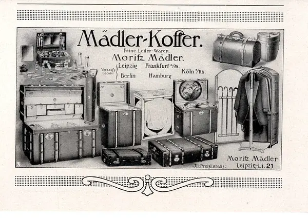 Baúl De Barco Morifz Madler - Alemania 1920