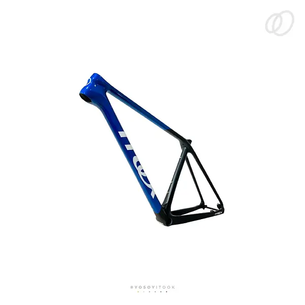 Marco Mtb Fly One Azul Escarchado/Negro Mate Xs