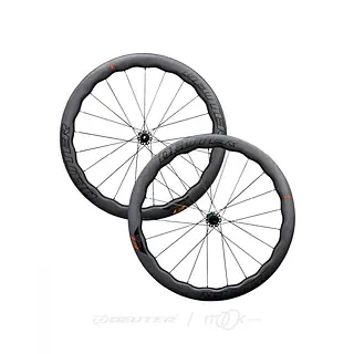 Ruedas F1 Pro Para Bicicletas De Ruta En Carbono/Deuter45-50