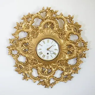 Reloj Syroco De Pared Cuerda 8 Dias - U.S.A. 1960