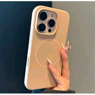Silicon Case Magsafe Caqui Iphone 16pro+