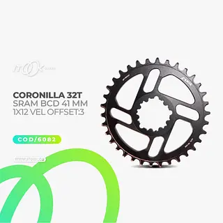 Coronilla 32t Sram Bcd 41 Mm 1x12s Offset: 3