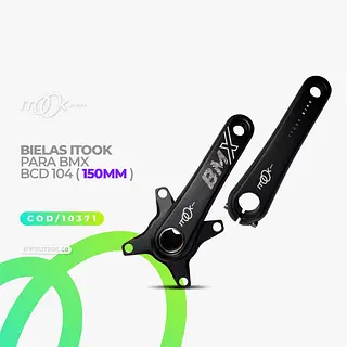 Bielas Itook Para Bmx Bcd 104 (150mm)