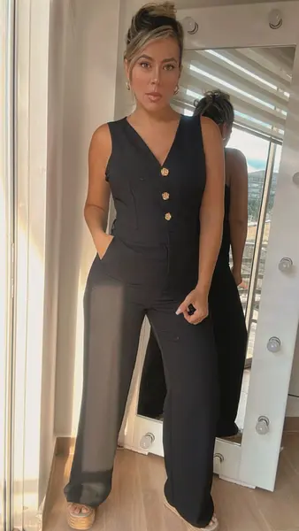 Enterizo Negro – Chic Y Sofisticado