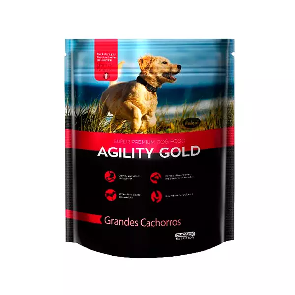 Purina para Perros Grandes Cachorros Agility Gold