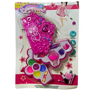 Set De Maquillaje Con Forma De Corona Para Niña