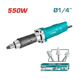 Moto Tool 550w Industrial + 3 Accesorios + Escobillas Total