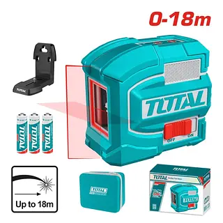 Nivel Láser 0-18m Luz Roja Industrial Super Total