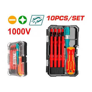 Juego Destornilladores Relojero Aislado - 10pzs 1000 Total