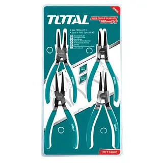 Juego De Pinzas Saca Vinchas 7" - 4pzs Total