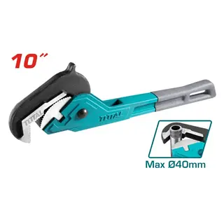 Llave De Tubo Tipo Rachet 10" Industrial Total