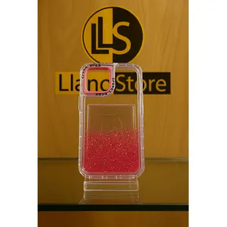 Case Transparente 360° Escarcha Rosado Iphone 16