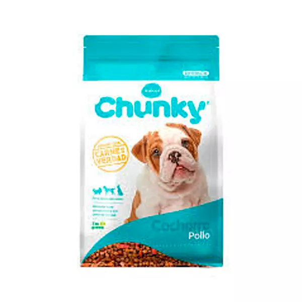 Chunky Cachorros Sabor Pollo 18 Kg