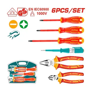 Juego De Herramientas Aisladas 6pzs Industrial Total