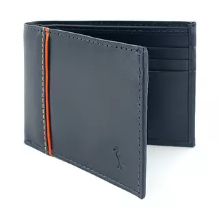 Billetera de Cuero Azul