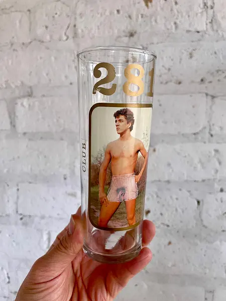 Vaso De Vidrio Club 281 Montreal - Canadá 1980