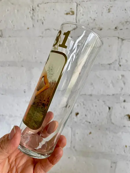 Vaso De Vidrio Club 281 Montreal - Canadá 1980