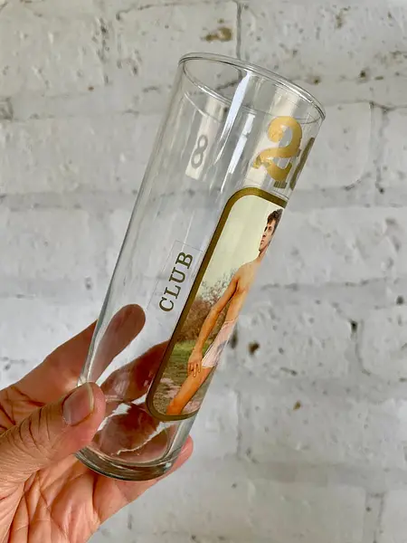 Vaso De Vidrio Club 281 Montreal - Canadá 1980