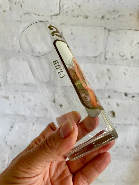 Vaso De Vidrio Club 281 Montreal - Canadá 1980