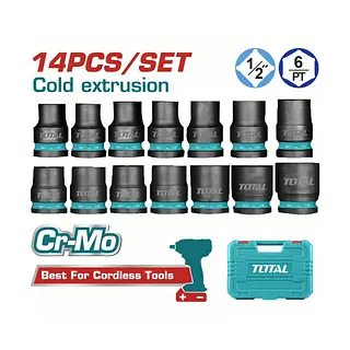 Juego De Copas Cte 1/2" (10-27 Mm) - 14 Pz Total