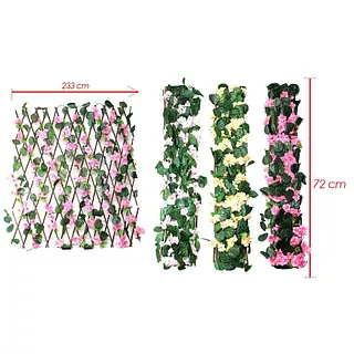 Cerca De Ramas Con Flores Artificiales Para Decoracion