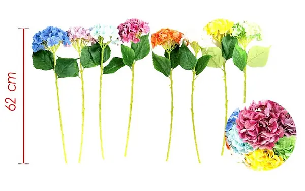 Flor Hortensia Artificial
