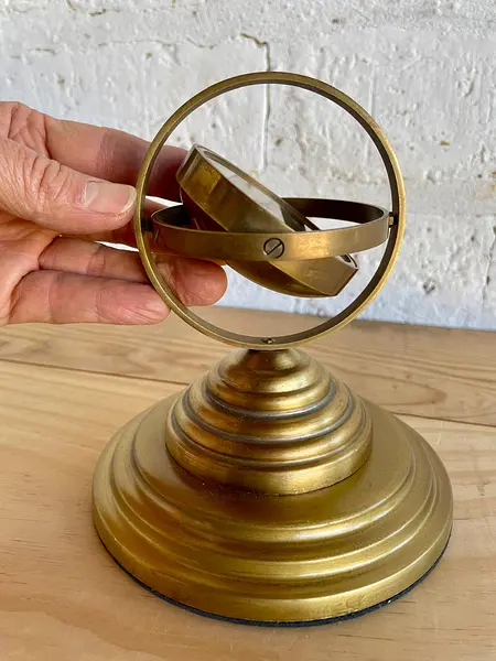 Brújula De Cardán Para Velero - 1940