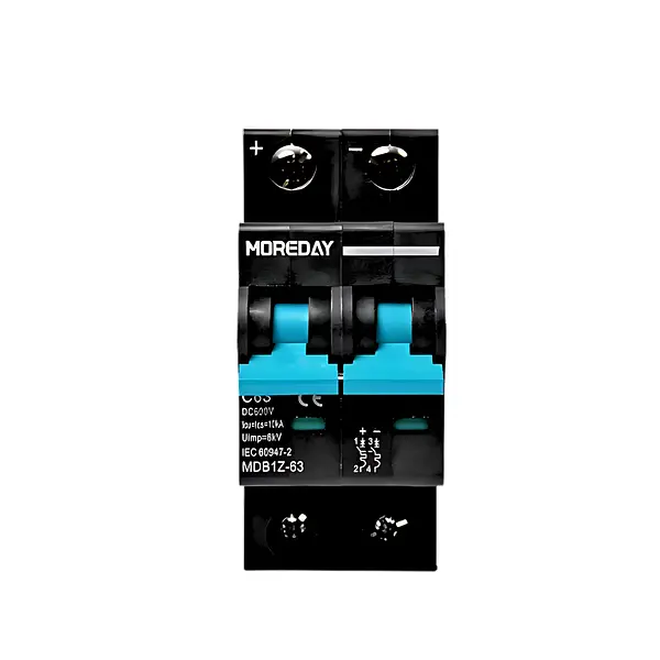 Breaker Dc 2 Polos 600vdc 16 A - 63 Moreday