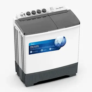 Lavadora Midea Doble Tina Semiautomática De 10