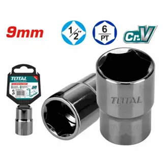 Copas 9mm Niquelado Negro Espiga 1/2 Total