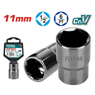 Copas 11mm Niquelado Negro Espiga 1/2 Total