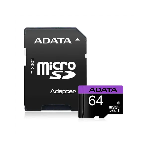 Memoria Micro Sd 64gb Cl 10 Adata