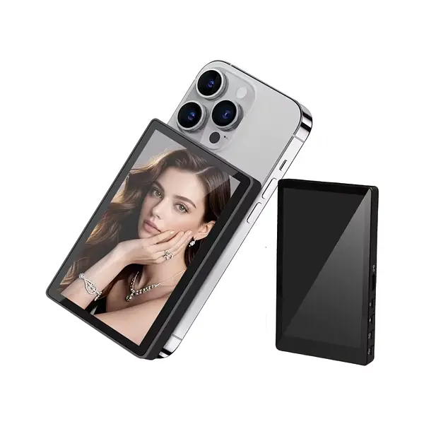 Monitor Selfie Magnético De 4" Para Celulares