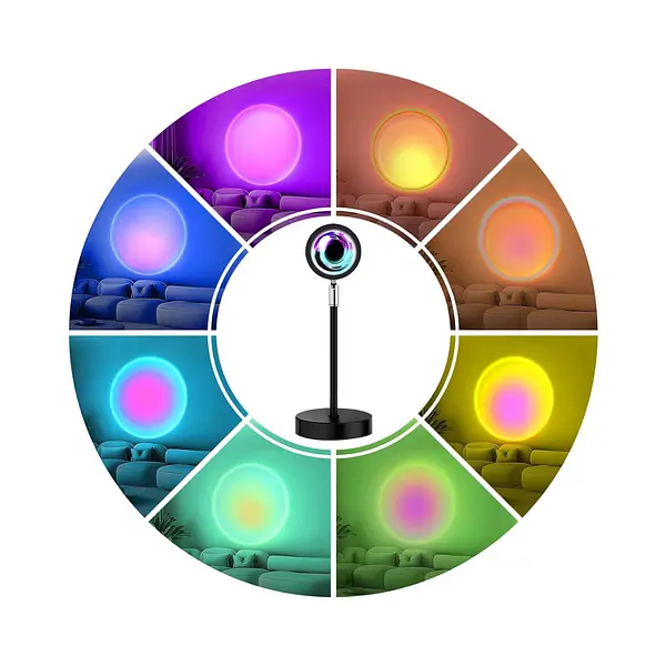 Lámpara Luz Led Proyector Decorativa Con Control