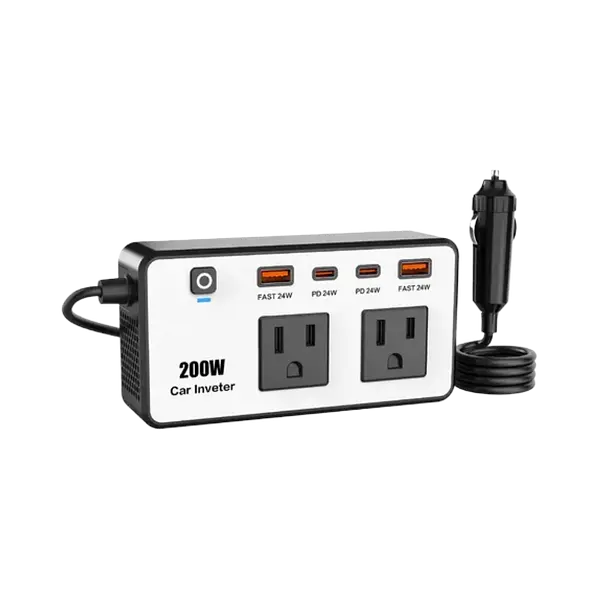 Inversor De Voltaje Para Carro De 200w