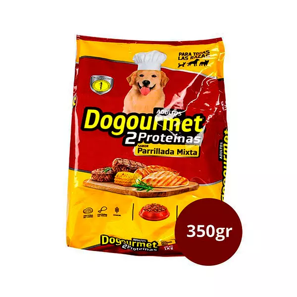 Purina para Perro Dogourmet Adulto 2 Proteinas Sabor A Parrillada Mixta