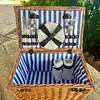 Canasta De Picnic Southern Living En Mimbre Con Manija