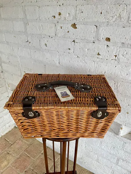 Canasta De Picnic Southern Living En Mimbre Con Manija