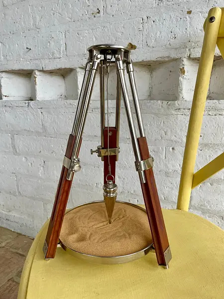 Péndulo Colgante En Trípode Zen De Arena - India 2005