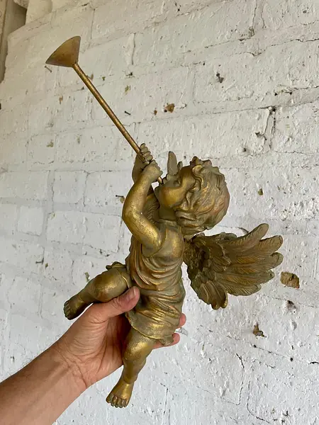 Querubín Trompetista De Sobremesa