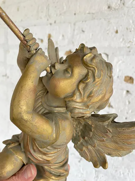 Querubín Trompetista De Sobremesa