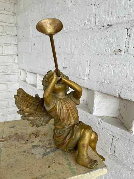 Querubín Trompetista De Sobremesa