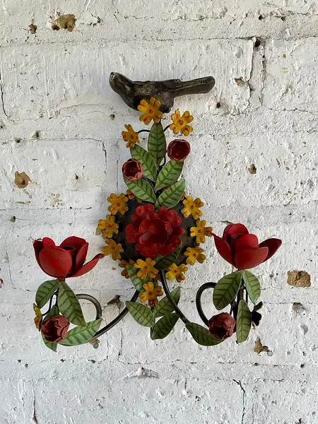 Aplique De Vela Para Colgar En La Pared Con Soporte Velas