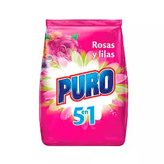 Detergente de Polvo Puro Rosas y Lilas