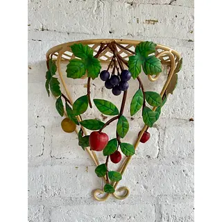 Repisa Con Frutas Y Ramas