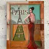 Cuadro Ilustración De Moda "París Fashion" - U.S.A 2005