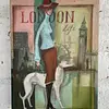 Cuadro Ilustración De Moda "London Life" - U.S.A 2005