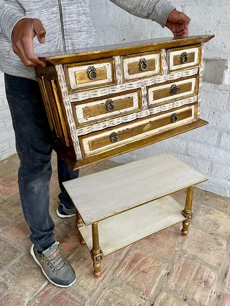 Cajonero Florentino Con Patas - Italia 1940