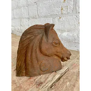 Cabeza De Caballo En Hierro Fundido - Colombia 2000